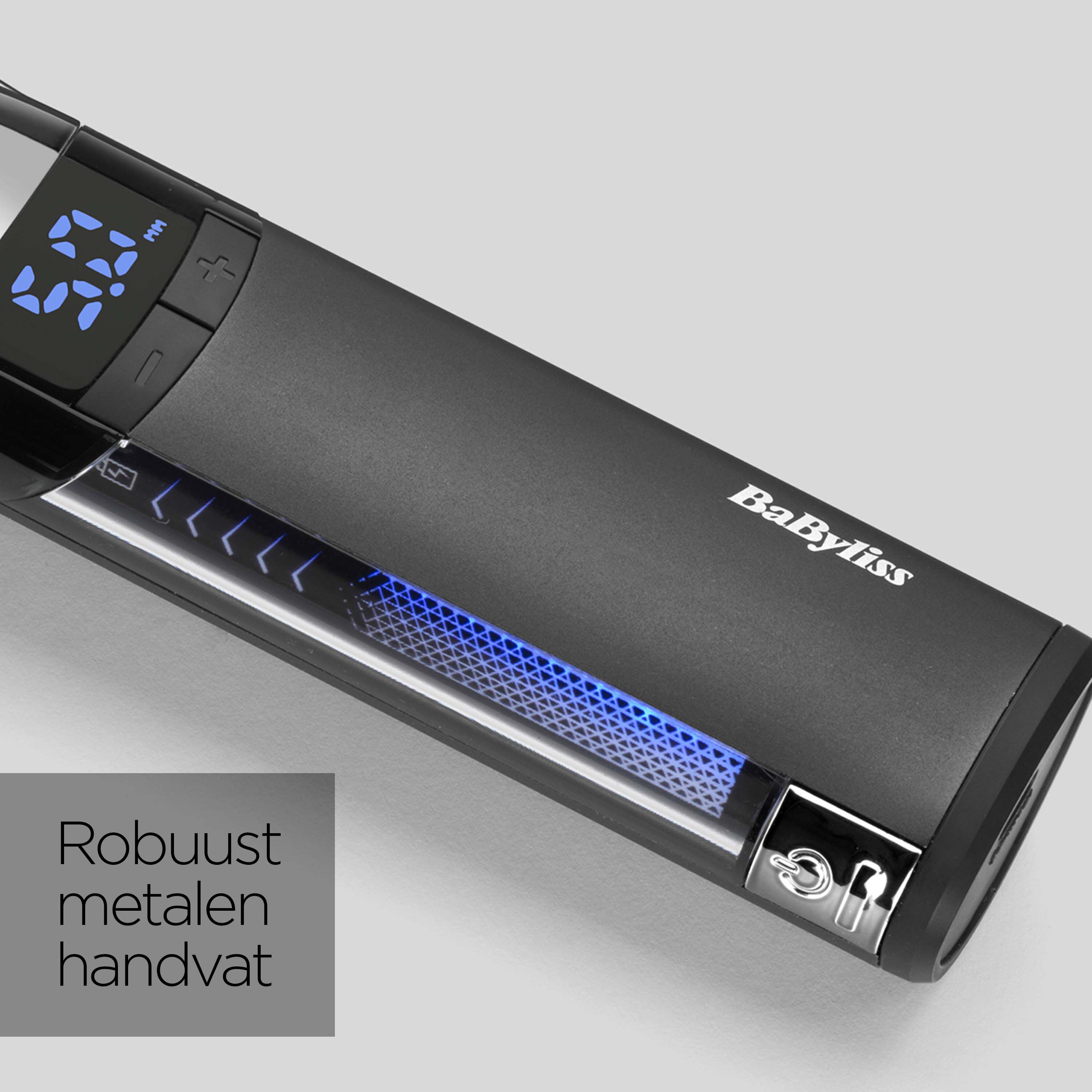 Robuust metalen handvat